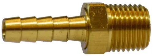 Midland Metal 32202 Swivel Adapter, 3/8 in Hose x 3/8 in Male BSPT, Brass New Release