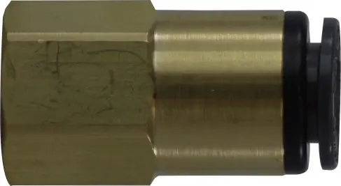 Fan Favorite Midland Metal 660406C Connector, 1/4 in Push-In x 3/8 in FIP, Composite