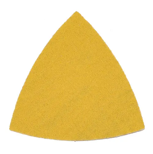 Professional Grade Alfa Tools PTAD240 240G Psa Dynabrade Triangles Aluminum Oxide Gold Paper, 50 Pack