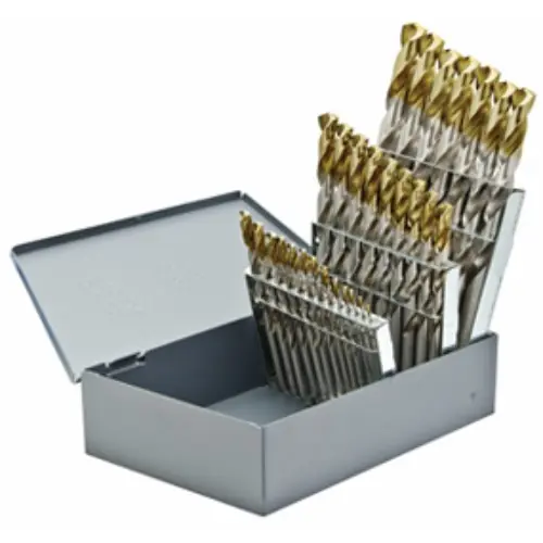 Alfa Tools S40191TT 60 pc HSS Split Point Tin Coated Tipped Set Save Now