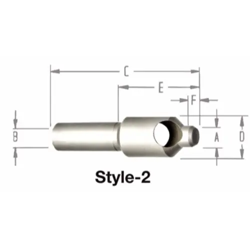 Alfa Tools CD98722 7/16 x 7/16 x 1/2 USA Countersink & Deburring Tool Reduced Price