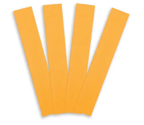 Alfa Tools AFS21680 2-3/4" x 16-1/2" 80 Grit Psa Aluminum Oxide Gold Sheet 50/Pack Luxury