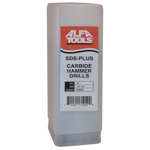 Alfa Tools HDS630 25 pc SDS Hammer Drill Bulk Pack 5/16 x 6-1/4 Direct From Factory
