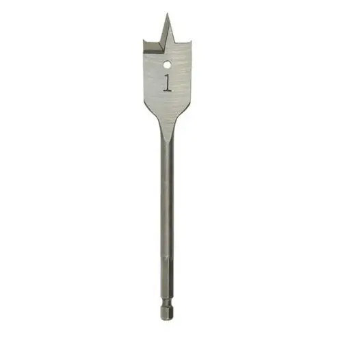 Secure Checkout Milwaukee Tool 48-27-1251 Flat Boring Bit 1-1/4" x 6", 6 Pack
