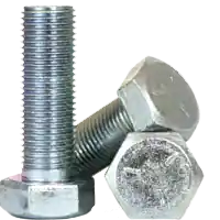 3/4"-10 x 1" Hex Cap Screws, Grade 5, Zinc Cr+3, Full Thread, Coarse (UNC), Medium Carbon Steel, Qty 20 One Day Deal