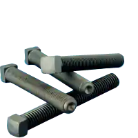 5/8"-11 x 9" Square Head Set Screws, Cup Point, Plain Finish, Coarse (UNC), Case Hardened, Qty 10 Super Sale