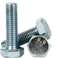 Buy Direct M20-2.50 x 230 mm Hex Cap Screws, Metric Class 8.8, Zinc Cr+3, Partial Thread, Coarse (UNC), Medium Carbon Steel, DIN 931, Qty 10