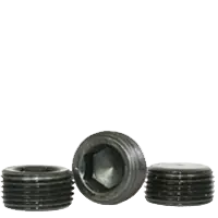 Buy Today 1/16"-27 Pipe Plugs, 7/8" Taper, Hex Flush-Seal, Black Oxide, Alloy Steel, Made in USA, Qty 100