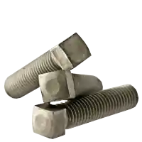 New Arrival 3/4"-10 x 5" Square Head Set Screws, Oval Point, Plain Finish, Coarse (UNC), Case Hardened, Qty 25