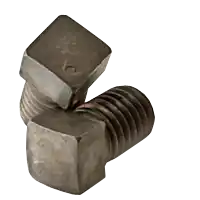 Seasonal Sale 3/4"-10 x 2" Square Head Set Screws, Cup Point, Plain Finish, Full Thread, Coarse (UNC), Alloy Steel, Thru-Hardened, Qty 25