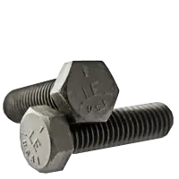 7/8"-14 x 4" Hex Cap Screws, Grade 5, Plain Finish, Partial Thread, Fine (UNF), Medium Carbon Steel, Made in USA, Qty 15 Buy Direct