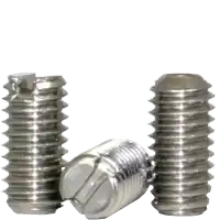 Brand New 6-32 x 5/16" Slotted Set Screws, Cup Point, 18-8 Stainless Steel A2, Coarse (UNC), Qty 100