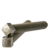 1/4"-20 x 3" Square Head Set Screws, 1/2 Dog Point, Plain Finish, Coarse (UNC), Case Hardened, Qty 100 Hot Deal
