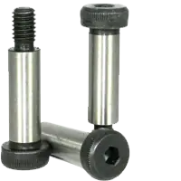 Budget M24-M20 x 80 mm Socket Shoulder Screws, Metric Class 12.9, Thermal Black Oxide, Coarse (UNC), Alloy Steel, ISO 7379, Qty 5
