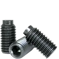 5/8"-18 x 1" Socket Set Screws, 1/2 Dog Point, Black Oxide, Fine (UNF), Alloy Steel, Qty 50 Big Sale