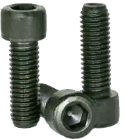 Seasonal Sale 6-40 x 1 1/4" Socket Head Cap Screws, Thermal Black Oxide, Partial Thread, Fine (UNF), Alloy Steel, Qty 100