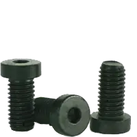 Crafted M4-0.70 x 10mm Low Head Socket Cap Screws, Thermal Black Oxide, Metric Class 10.9, Full Thread, Coarse (UNC), Alloy Steel, DIN 7984, Qty 100