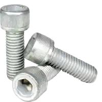 5-40 x 3/8" Socket Head Cap Screws, Mechanical Zinc Cr+3, Full Thread, Coarse (UNC), Alloy Steel, Qty 100 Reduced Price
