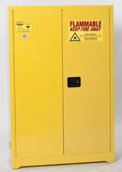 Bargain EAGLE Flammable Safety Cabinet,45 Gal.,Yellow 4510