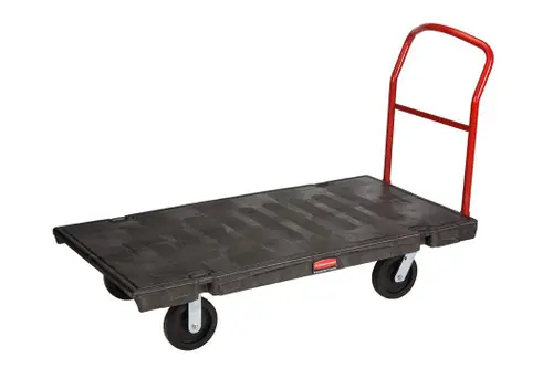 Holiday Sale RUBBERMAID Standard Platform Truck,2000 lb. FG446600BLA