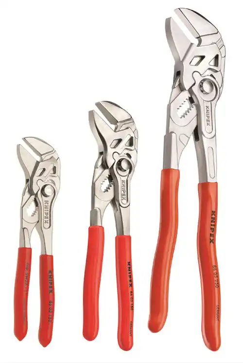Knipex 9K 00 80 45 US 3 Pc Pliers Wrench Set (6, 7, 10) Shop Now