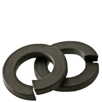 Top Rated 3/4" Regular Split Lock Washers, Plain Finish, Carbon Thru-Hardened, Qty 50
