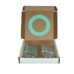Next Day Delivery Midland Metal 988261 Bolt and Gasket Set, 10 in Nominal, 150 psi Pressure, 304 Stainless Steel/Non-Asbestos