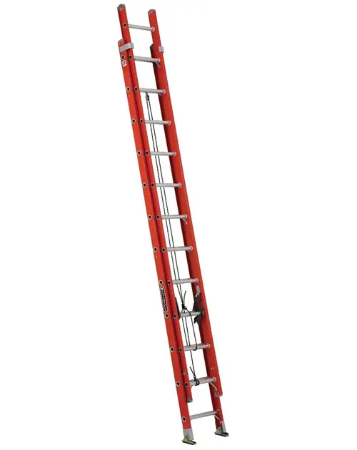 Popular LOUISVILLE Extension Ladder,Fiberglass,24 ft.,IA FE3224