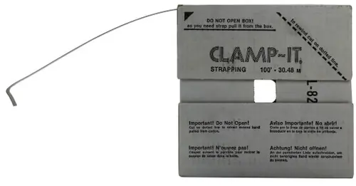 Clearance Midland Metal SG7500 Strapping, 3/4 in Nominal