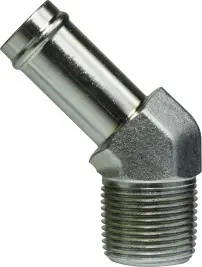 Special Discount Midland Metal 45031212 45 deg Bead Insert, 3/4 x 3/4 in, Hose x MIP, Steel