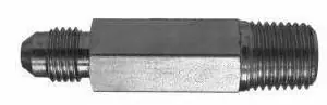 Midland Metal 2404L86 Long Connector, 1/2 in Male JIC x 3/8 in MIP, Steel Crafted