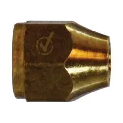 Mid-America Fittings LF41S-10 Short Rod Nut, 5/8 in Female SAE Flared, Brass Markdown