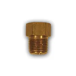 Fan Favorite Midland Metal 2236X6 MAF/USA INV Male Adapter, MAF/USA INVERTED FLARE, 3/8x3/8 Inv Ma Connector Sae, MAF/USA Brass Fittings