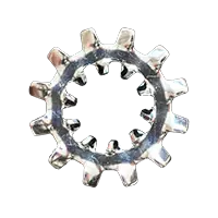 3/8" x .985/.965 Internal/External Tooth Lock Washers, Zinc Cr+3, Qty 100 Save Now