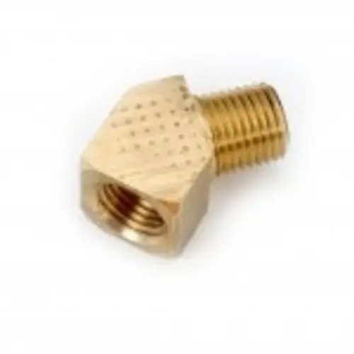 AMC 706124-08 45 deg Street Elbow, 1/2 in FPT x 1/2 in MPT, Brass Get Yours