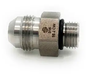 Midland Metal SS6401-R-06-04.062 Adapter, 3/8 in Male ORB x 1/4 in MNPT, Stainless Steel Seasonal Sale