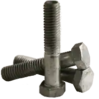 1/2"-13 x 2" Hex Bolts, Grade A, A307, Hot-Dipped Galvanized HDG, Partial Thread, Coarse (UNC), Qty 50 Get Yours