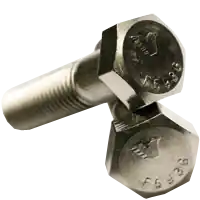 Sale 1 1/4"-7 x 7" Hex Cap Screws, 316 Stainless Steel, Partial Thread, Coarse (UNC), ASTM F593, Qty 1