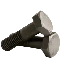 Deal 1/2"-13 x 2" Heavy Hex Structural Bolts, Type 1, Plain Finish, Partial Thread, A325, Qty 100