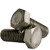 7/8"-9 x 4 1/2" Hex Bolts, Grade A, Partial Thread, Plain Finish, Coarse (UNC), Low Carbon Steel, A307, Qty 10 Super Sale