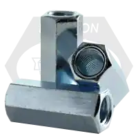 Fast Shipping 3/8"-16 x W 1/2" x L 1 1/8" Economy Hex Coupling Nuts, Zinc Cr+3, Grade A, A563, Qty 50