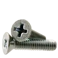 New Release 5/16"-18 x 5" Machine Screws, Phillips Flat Head, Zinc Cr+3, Full Thread, Qty 100