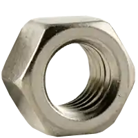 1 1/8"-7 Hex Nuts, 18-8 Stainless Steel, Coarse (UNC), Qty 10 Genuine