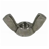 High Quality 10-32 Wing Nuts, Type A, Cold Forged, 316 Stainless Steel, Qty 100