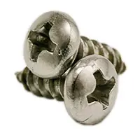 Premium 4 x 1/2" Self-Tapping Screws, Phillips Pan Head, Type A, 316 Stainless Steel, Full Thread, Qty 1000
