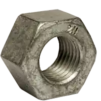 3/4"-10 Heavy Hex Nuts, Grade 2H, Hot-Dipped Galvanized HDG HDG & Wax , A194 / SA 194, Made in USA, Qty 1000 Factory Price
