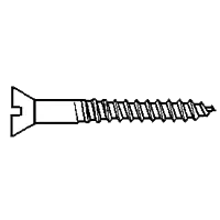10 x 1 1/2" Wood Screws, Phillips Flat Head, Brass, Qty 100 Express Delivery