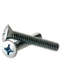 10-24 x 1 1/2" Machine Screws, Phillips Oval Head, Zinc Cr+3, Full Thread, Coarse (UNC), Qty 50 Special Discount