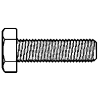 1/2"-13 x 5" Hex Tap Bolts, Grade A, A307, Hot-Dipped Galvanized HDG, Full Thread, A307, Qty 145 Weekend Sale