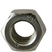 Secure Checkout M10-1.50 Nylon Insert Lock Nuts, Metric Class 8, Zinc Cr+3, Coarse (UNC), DIN 982, Qty 100